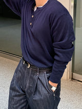 Coloring non-layered round knitwear