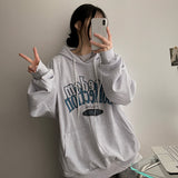 Poemy Lettering Over Hoodie