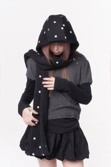 Star reversible hood muffler