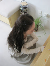 スターリーキュービックヘアピン (2 pcs)