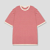 ASCLO Alone Mini Border Short Sleeve Knit (5color)
