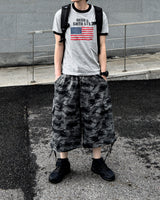 ルーアメリカンフラッグリンガーマッスルTシャツ