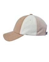 25FW WOOL BLEND MULTI COLOR SCHEME BALL CAP BEIGE