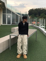 レイヤーストラップカーゴパンツ