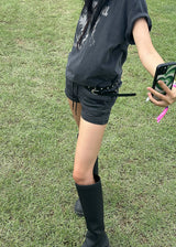 MILITARY MINI SHORTS