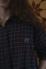 Bein check shirt_navy