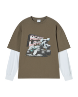 26SS RACING CAR DOUBLE LAYER LONG SLEEVE T-SHIRT