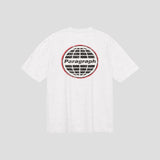 サークルロゴダメージロゴTシャツ