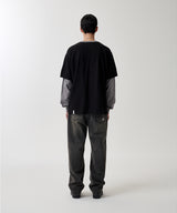 バナーロゴレイヤードLS Tシャツ