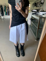 エッセンシャルバンディングバミューダパンツ (4color)