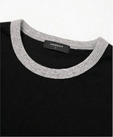 Essential Standard Short-Sleeve Ringer T-Shirt Travel Bear Black