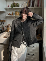 Bay Tweed Crop Jacket