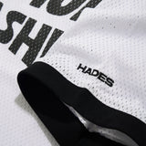 HADES WHITE MESH TEE