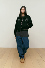 KIRSH STADIUM JACKET [BLACK]