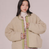 リバーシブルダンブルジャンパー (beige)