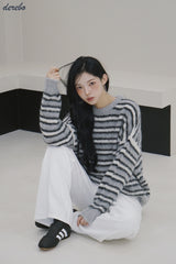 white cotton wide casual pants