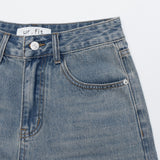 CLASSIC VINTAGE HALF-LENGTH DENIM PANTS code 18202