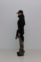 ジッパー ブラック