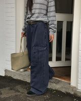 [ORIGINAL] Kinder Pigment Cargo Wide Pants