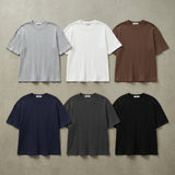 ワイド リブ クルー Tシャツ