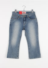 DENIM CAPRI PANTS