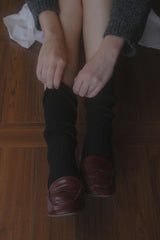 Basic cotton socks_black