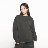 25SS PIGMENT BASIC LOGO SWEATSHIRT CHARCOAL