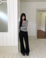 Raeon Back Pocket Bootcut Pants