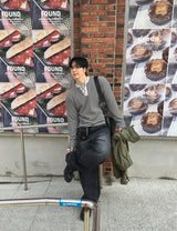 No.1653 ニットヘンリーFH T (3color)