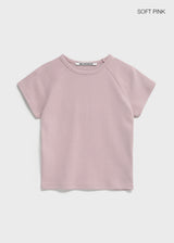 【B-BASIC】スタンダードラグラン半袖Tシャツ