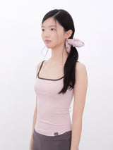 Dot Two-Tone Sleeveless (PINK)