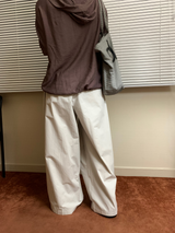 フォグピンタックパンツ