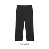 LMN レイニーハイデンシティヒドゥンバンディングコットンスラックス (5 colors)