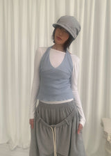 COTTON SHIRRING CAP