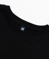 Night Palm Tree Printing Short Sleeve T-Shirt Black