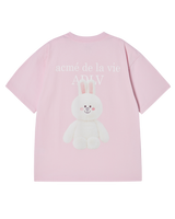 26SS べアドールハグ ブラウン ラインフレンズ ショートスリーブTシャツ