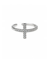 Stella Cross Cubic Ring