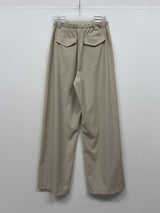 Eiffel Stripe Banding Wide Slacks