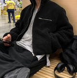 ノヴェア ダンブル クロップ フリース オーバーサイズ フィット ジャケット