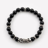 SVB-1011 Geometric Onyx Natural Stone Bracelet