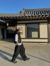 Over Denim Cargo Balloon Pants 2C