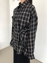SLOW TWO-WAY CHECK SHIRT (2C)