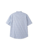 ASCLO Feather Diamond Short Sleeve Shirt (2color)