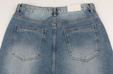 5088 Brushed light blue denim pants
