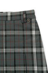 check skirt (grey)