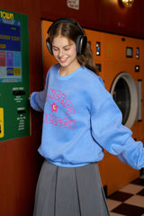 ハンドロゴスウェット／ブルー [Unisex]
