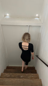  Lace secret dress [BLACK]