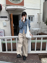 ベーシックワイドパンツ (5C)