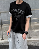 トロピック ヴィンテージ ロールアップ ショートスリーブTシャツ