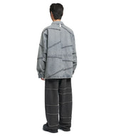 R.C DENIM BDU JACKET - WASHED BLUE